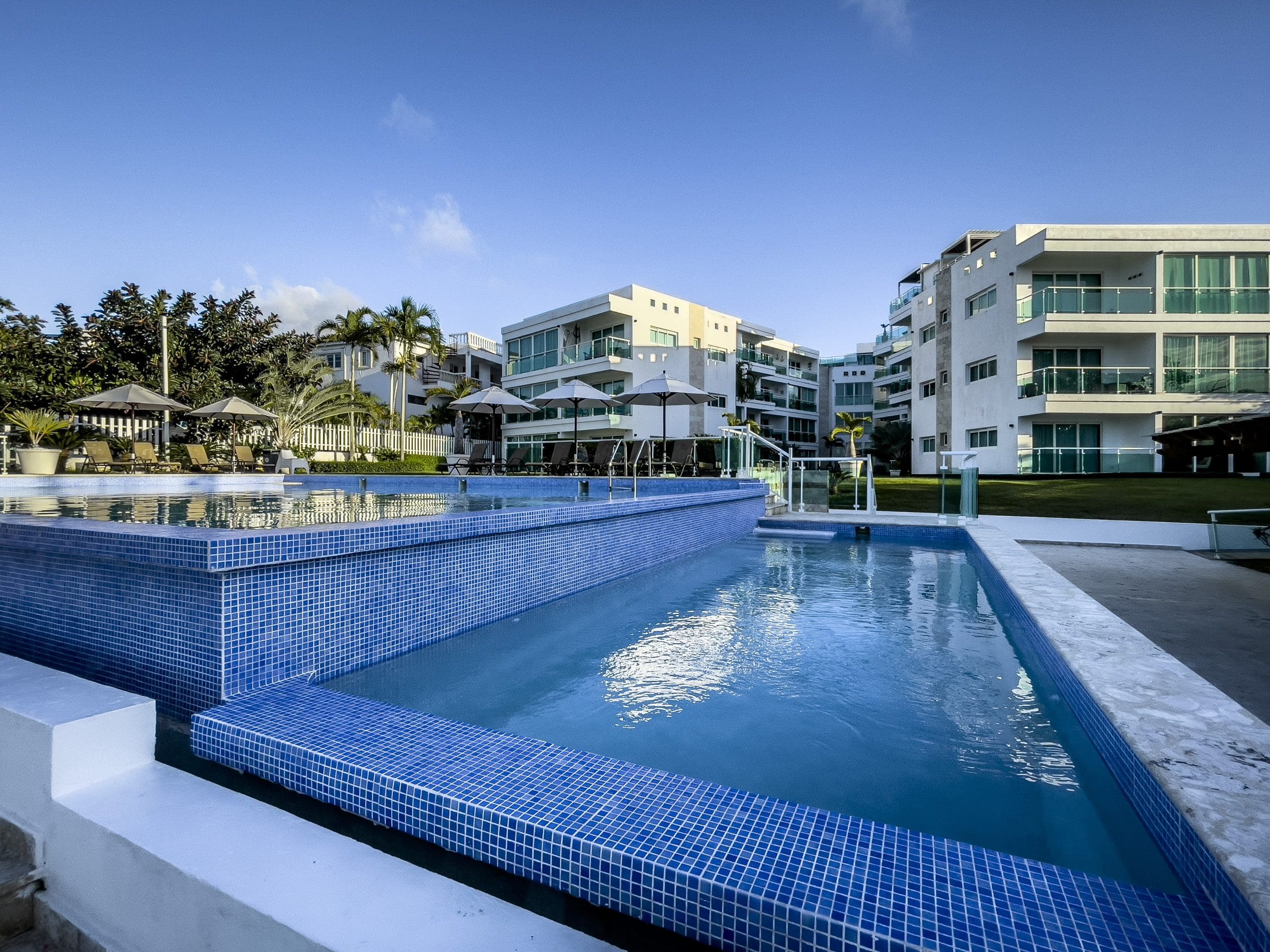 buyDRproperty Oceanfront condo for sale with stunning pool in Sosua. Sosua Real Estate