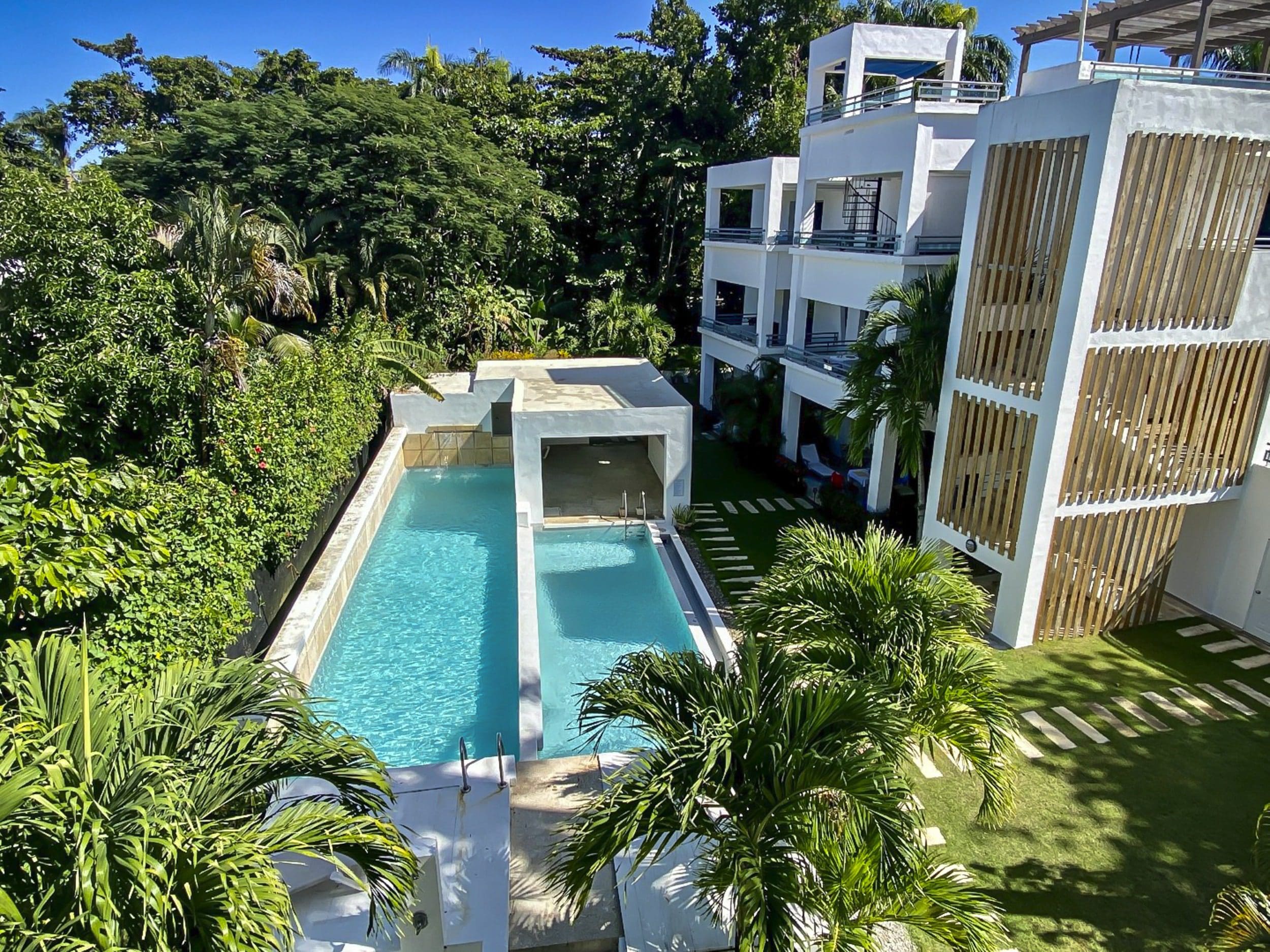 buyDRproperty Luxury penthouse with pool in ProCab neighborhood Sosua Real Estate